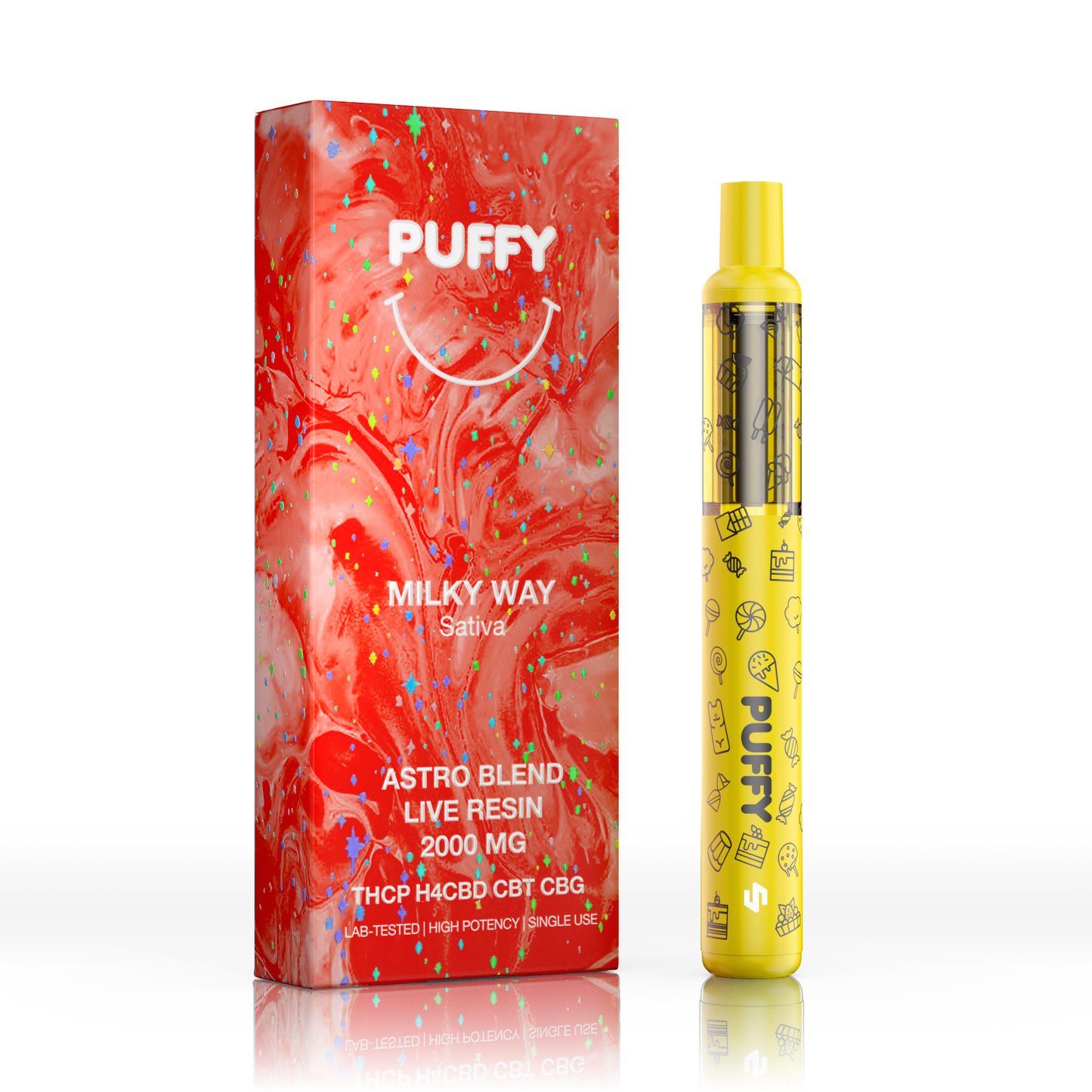 🎁 Puff THC-P 2000mg  - Milky Way 🌌 (100% off)