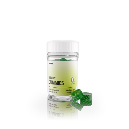 🎁 Gummies THC 50mg  - Sour Diesel Apple 🍏 (100% off)