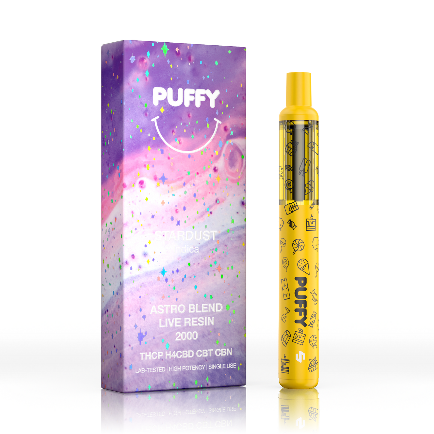 🎁 Puff THC-P 2000mg - Stardust ☄️ (100% de desconto)